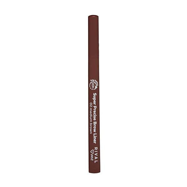 Rival Loves Me Ultra-Fine Eyeliner & Eyebrow Pencil - 20 Hour Long-Lasting, Vegan Cosmetic for Precise Makeup Application