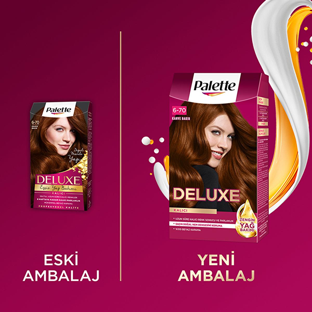 Palette Deluxe Hair Dye - Long-Lasting Rich Color Intensity for Vibrant Hair