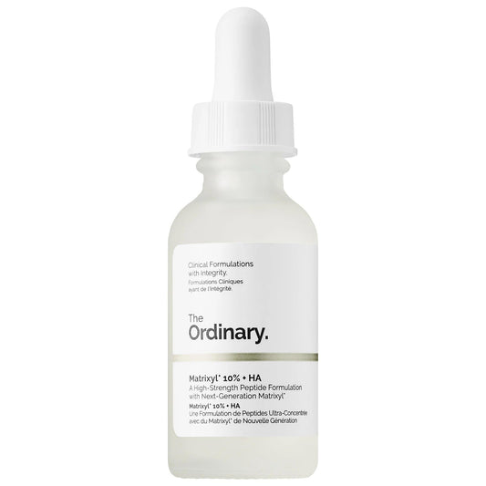 Matrixyl 10% + HA Facial Serum: Advanced Anti-Aging, Wrinkle Reduction, Fine Line Treatment - Vegan, Cruelty-Free & Hyaluronic Acid