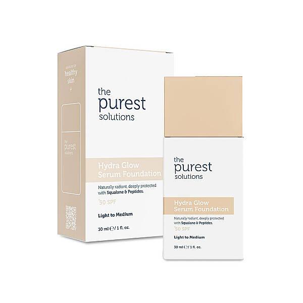 The Purest Solutions Hydra Glow SPF 50 Foundation Medium-Dark 30ml