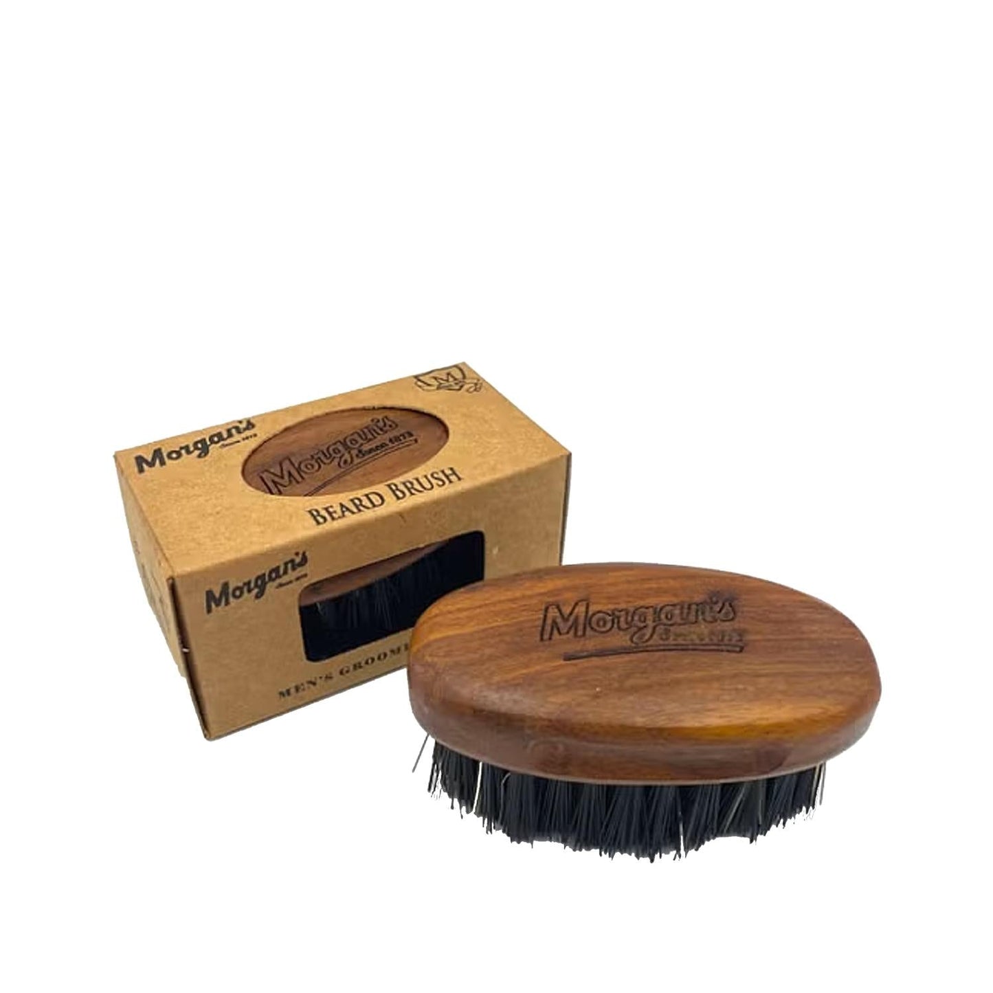 Morgan's Pomade Small Beard Brush for Grooming & Styling