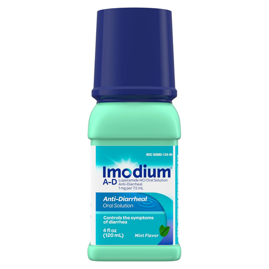 Imodium A-D Mint Liquid Loperamide HCl (4oz)