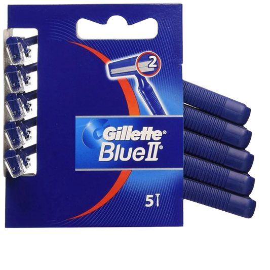 Gillette Blue II Men's Disposable Razors (5 ct)
