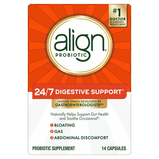Align Daily Probiotic Supplement For Digestive Health Capsules