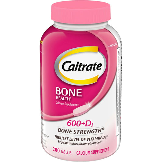 Caltrate Bone Health 600Mg Plus D3  Tablets 200Ct