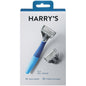 Harry's Ocean Blue Handle Razor for Men with 2 Blade Cartridges
