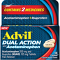 Advil Dual Action with Acetaminophen (18 ct)