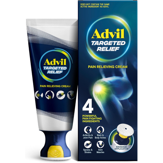 Advil Targeted Relief Pain Relieving Cream with Massage Applicator (2.5 oz)