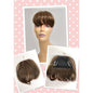 Unique 100% Human Hair Bang Hairpiece - Choose Color