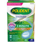 Polident Antibacterial Dental Appliance Cleanser 3 Minute Tablets 60Ct