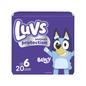 Luvs Platinum Protection Baby Diapers Bluey Designs Size 6 (20 Count)