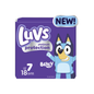 Luvs Platinum Protection Baby Diapers Bluey Size 7 (18 Count)