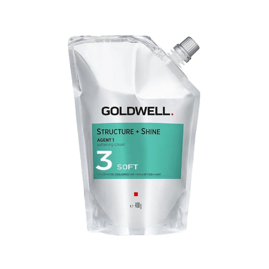Goldwell Hair Straightening Treatment for Damaged Colored Hair - Permanent Straightening Solution with Soft Formulation
