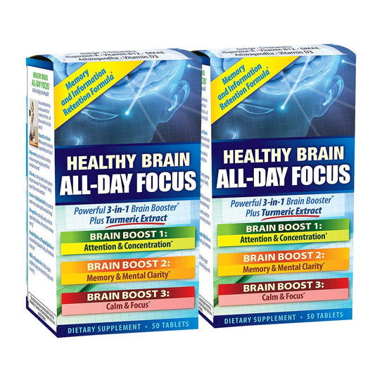 Applied Nutrition® Healthy Brain All-Day Focus – Dietary Supplement