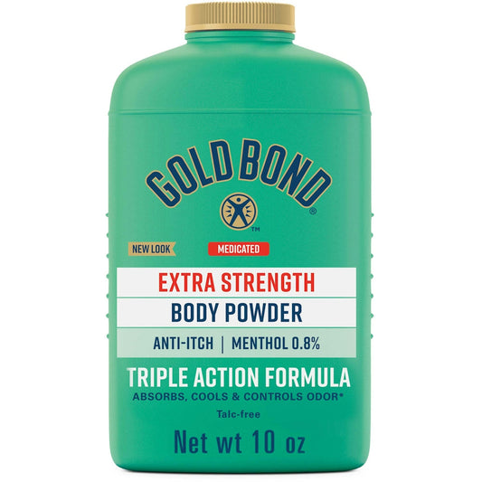 Gold Bond Medicated Talc-Free Extra Strength Body Powder 10 Oz