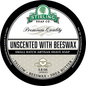 Stirling Soap Co. Unscented w/ Beeswax Shave Soap Jar 5.8 oz
