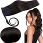 VIP Ponytail Silky 18" 100% Human Hair Extension - Choose Color