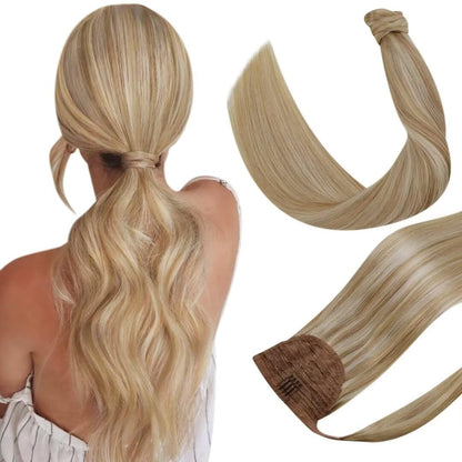 VIP Ponytail Silky 24" (100 Grams) 100% Human Hair Extension - Choose Color