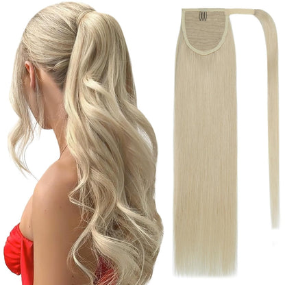 VIP Ponytail Silky 24" (100 Grams) 100% Human Hair Extension - Choose Color