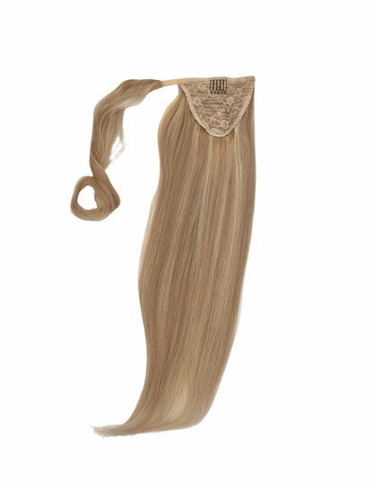 VIP Ponytail Silky 18" 100% Human Hair Extension - Choose Color