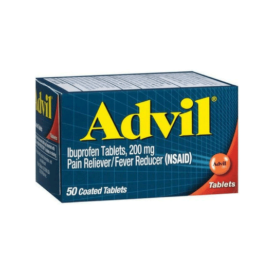 Advil Ibuprofen Pain Reliever/Fever Reducer, 200 Mg Coated Tablets