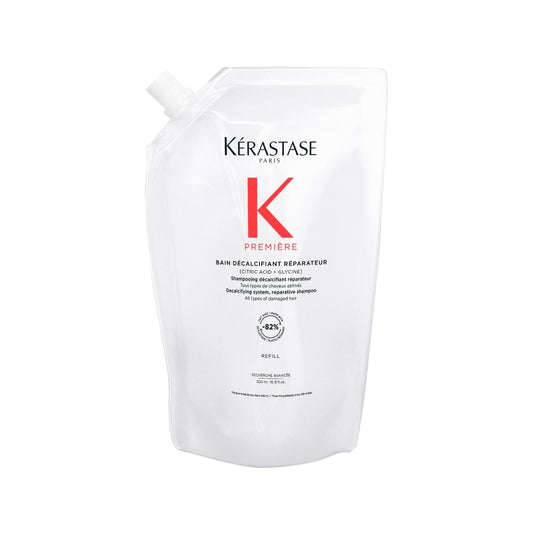 Kerastase Premiere Repairing Shampoo for Damaged Hair - 500ml Refill, Decalcifying & Nourishing