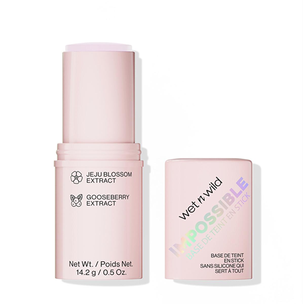 Wet n Wild Impossible Primer/Baz Stick - Mattifying & Hydrating Makeup Primer Stick for Smooth Application