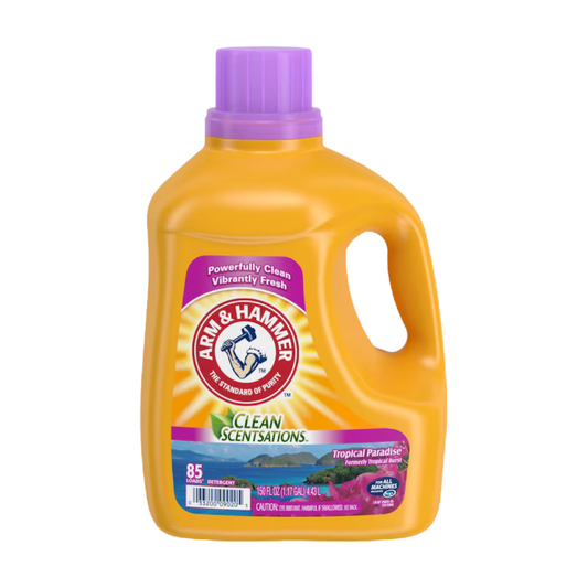 Arm & Hammer Clean Scentsations Tropical Paradise Detergent (150oz)