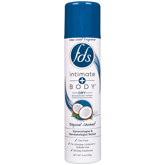 FDS Mist Intimate Body Spray, Coconut 2 Ounce