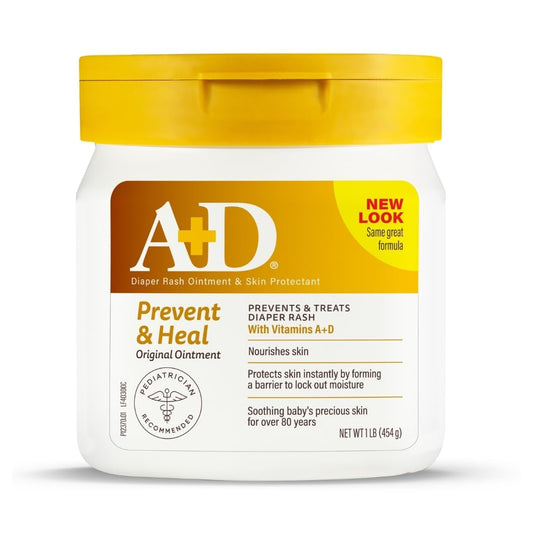 A+D Original Diaper Rash Ointment+ Skin Protectant Ointment 1Lb
