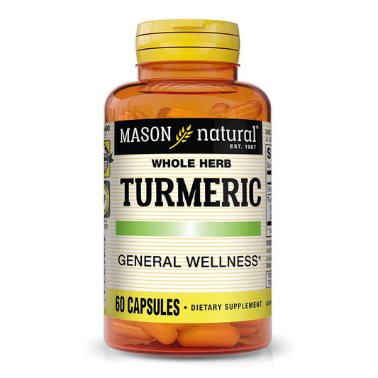 Mason Natural Turmeric  -Whole Herb - Capsules