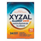 Xyzal 24 Hour Allergy Relief 5mg – Full Prescription Strength, 10 Tablets