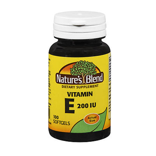 Nature's Blend Vitamin E 200 IU – 100 Softgels