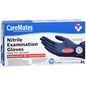 CareMates Nitrile Exam Gloves, Berry Blue, X-Large, 100 Count – Latex-Free & Powder-Free