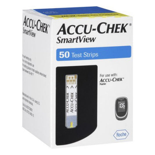 Accu-Chek SmartView Test Strips 50Ct