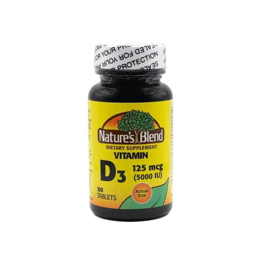Nature's Blend® Vitamin D3 5000 IU 100 Tablets