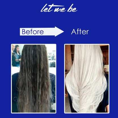Let Me Be Platinum Blond Toning Hair Mask Repair, Smooth, Anti-Yellow
