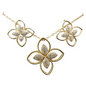 Floral & Gemstone Necklace and Earrings Set – Multiple Styles