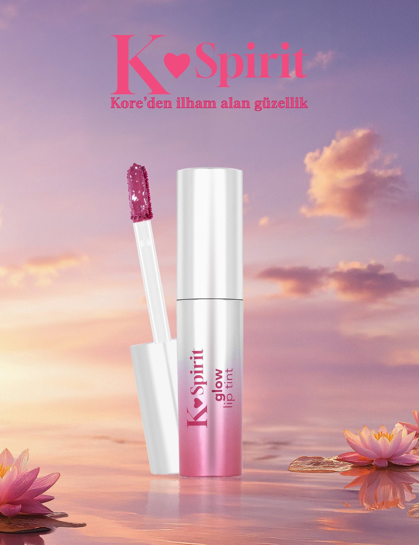 Flormar K-Spirit Glow Lip Tint Hydrating Lip Stain
