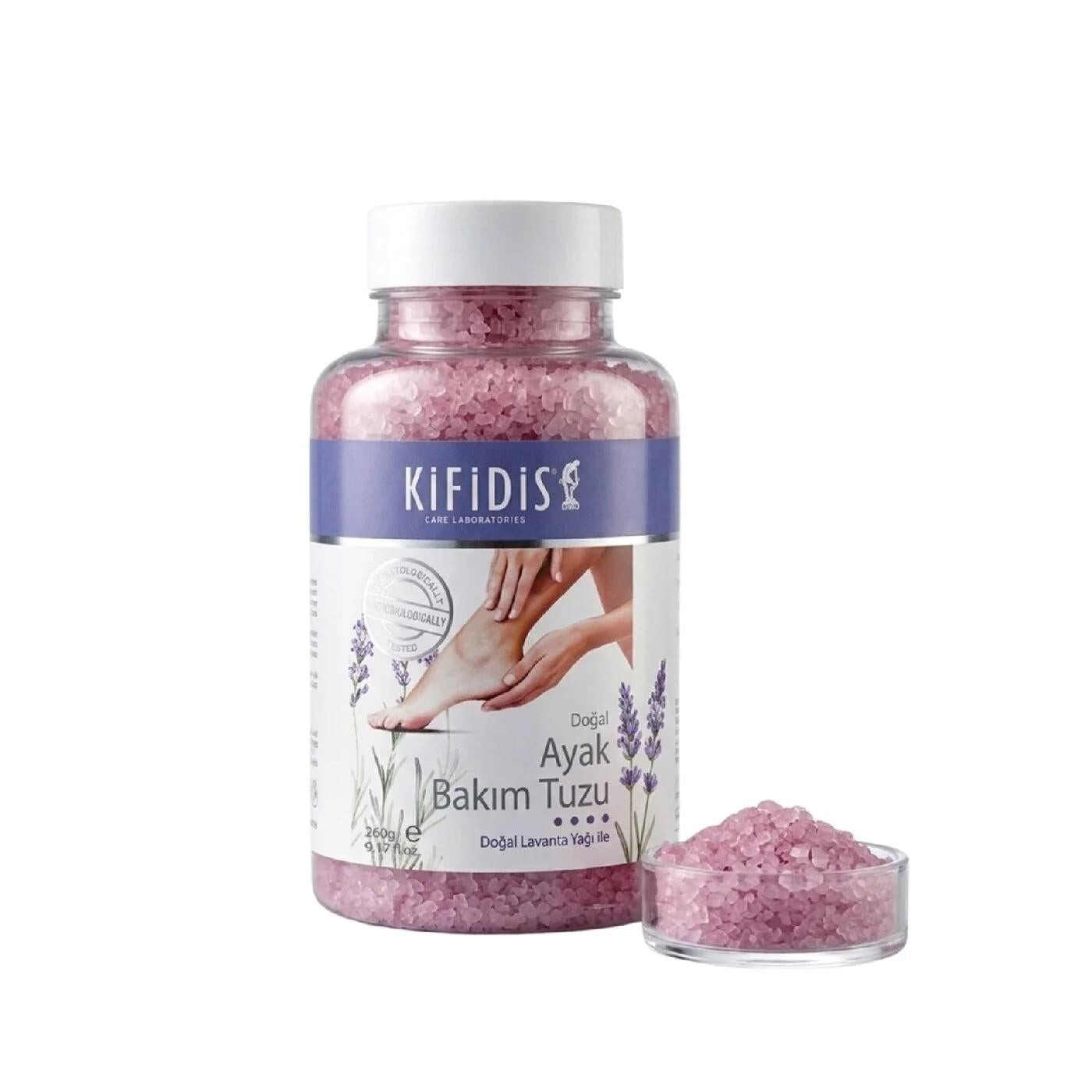 Kifidis Foot Care Bath Salt for Tired Feet 260g