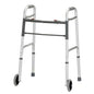 Nova Folding Walker With 5in. Wheels Adult, Chrome