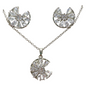 Floral & Gemstone Necklace and Earrings Set – Multiple Styles