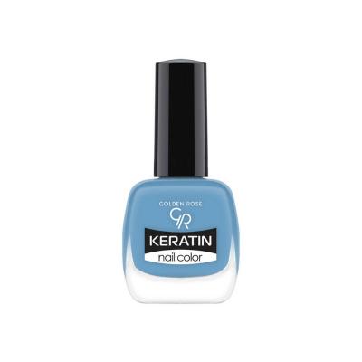 Golden Rose Keratin Nail Polish - Long Lasting & Shiny Finish, Cruelty-Free & Paraben-Free Cosmetics