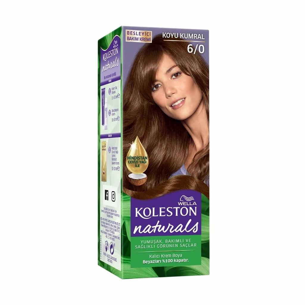 Wella Koleston Naturals Hair Color 6/0 Dark Blonde