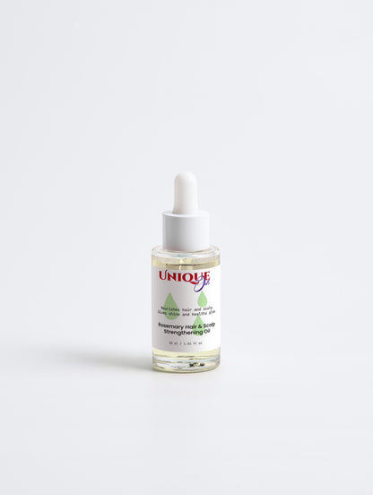 UNIQUE OILS Rosemary Hair & Scalp Strengthening Oil