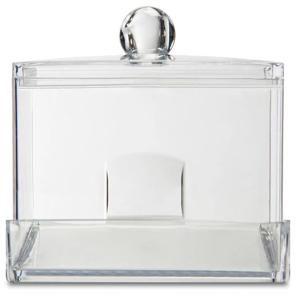 Eklips Cotton Swab Organizer Clear Acrylic Case