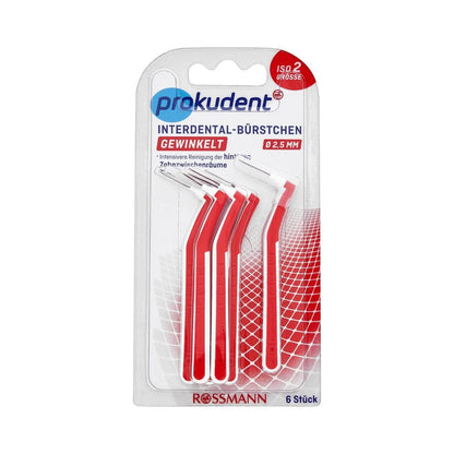 Prokudent Idental Angled Interdental Brushes 6-Pack