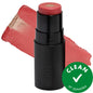 Nudies Natural Blush + Glow Core - Peptide & Ceramide Infused Cream Makeup Stick for Dewy, Healthy-Looking Skin - Gluten-Free & Cruelty-Free