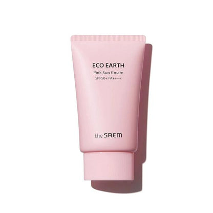 The Saem Eco Earth Pink SPF50 Sun Cream 50g