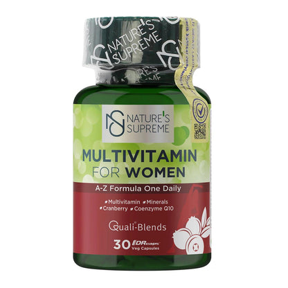 Nature's Supreme Multivitamin for Women Daily Support 30 Capsules